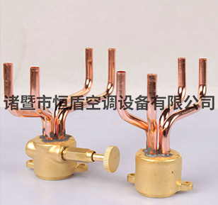 黃銅四進四出集水頭 空調集水頭
